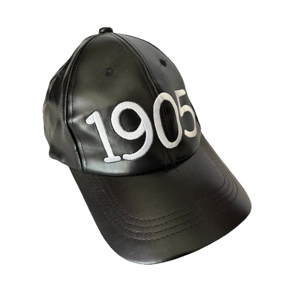 🌵4/$25‎ Las Vegas, Nevada 1905 Hat Cap Snap Back Black Baseball Faux Leather - Picture 1 of 7